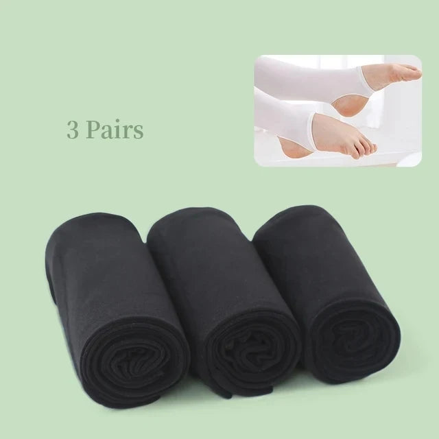 Gymnastics With Hole Pantyhose Women Stirrup Pants Tights Girls Ballet Dance