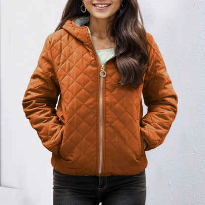Casual Women'S Warm And Velvet Waist Tooling Jacket Lapel Coat
