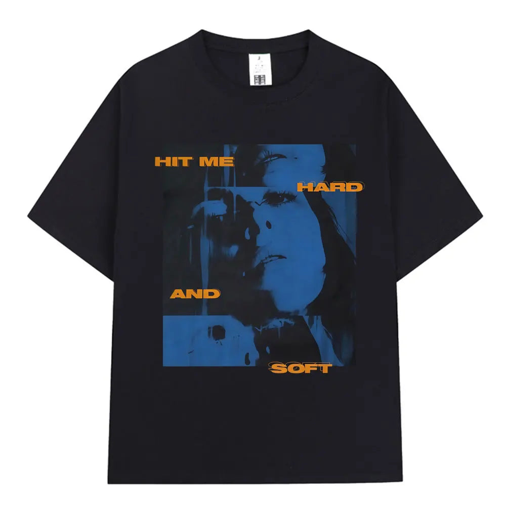 Hit Me Hard and Soft Tour 2024-2025 T Shirt Men Women Fashion Hip Hop T Shirts Cotton Loose Cozy Short Sleeve T-shirts Fans Gift
