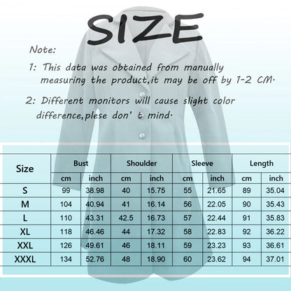 Womens Lapel Trench Coat Winter Wool Blend Mid Long Outwear Fleece Jacket Solid Color Elegant