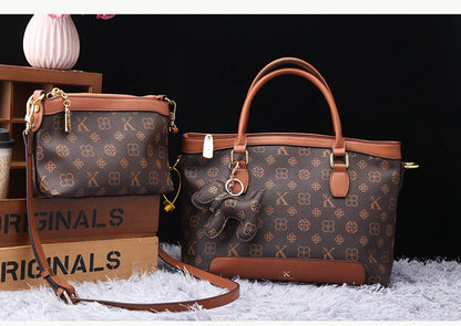 Light luxury brand women's bag fashionable, versatile and high-end handbag with large capacity