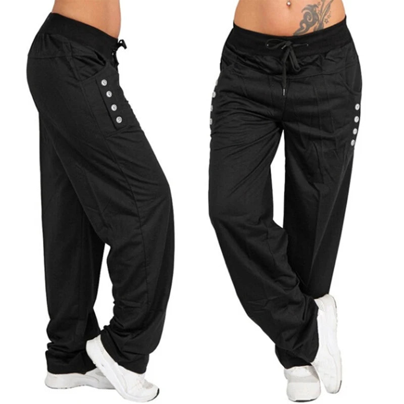 Loose Casual Pants Women Jogger Trousers Plus Size Women Leggings