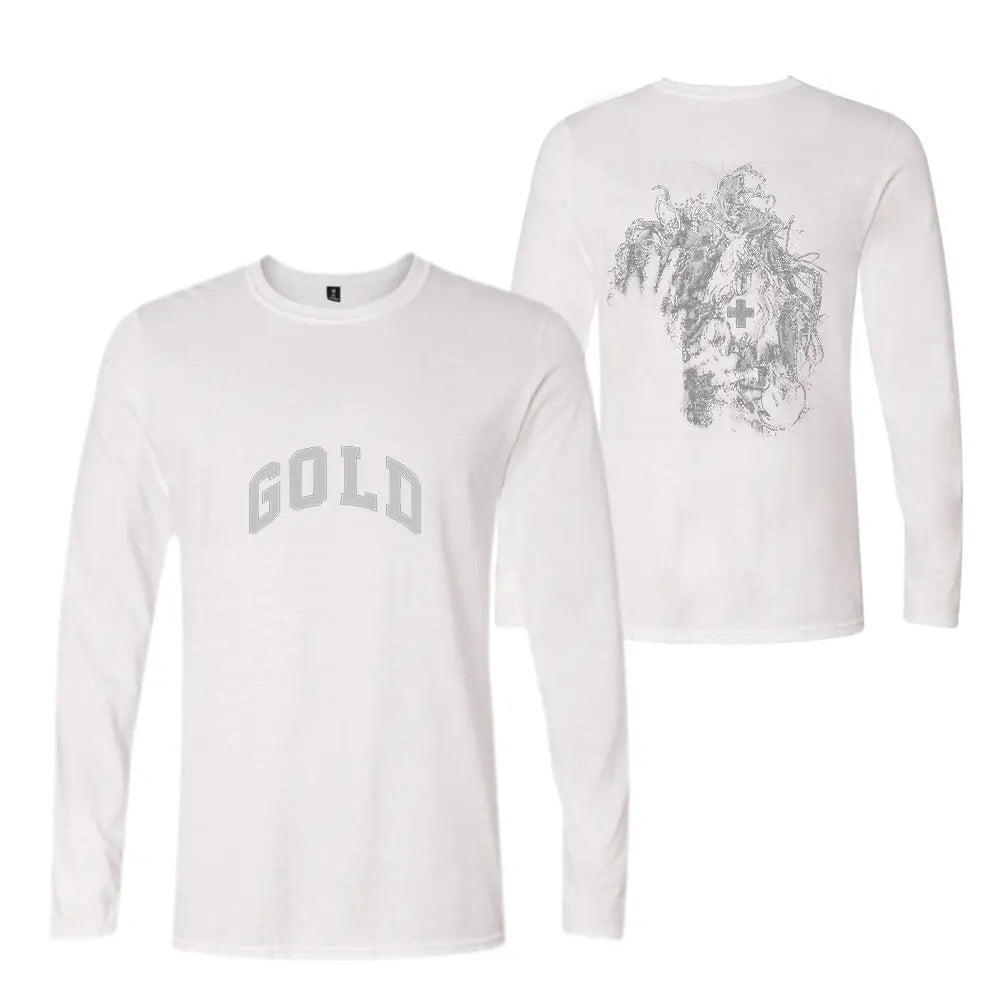 2hollis Merch Gold Logo Long sleeve Men/Women Fashion Casual Top