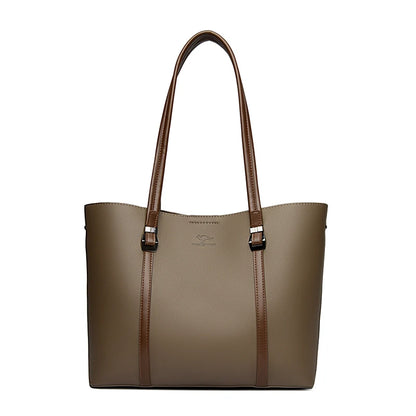 Luxury Shoulder Bags High-End Pu Leather Handbags Caual Tote
