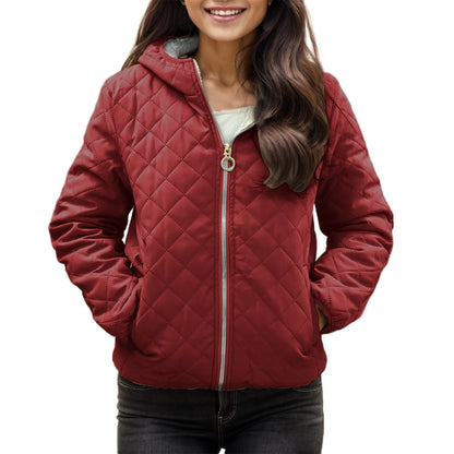 Casual Women'S Warm And Velvet Waist Tooling Jacket Lapel Coat