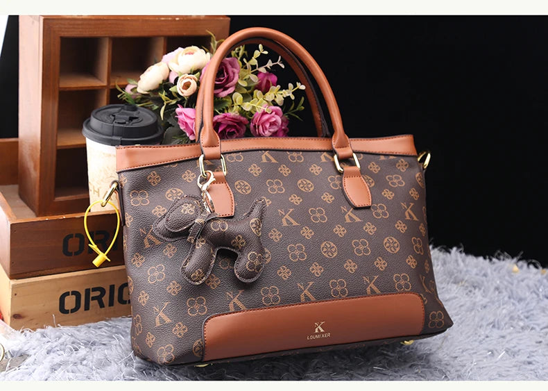 Light luxury brand women's bag fashionable, versatile and high-end handbag with large capacity