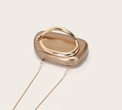 Luxury Evening Banquet Clutch Bag Bride Metal Shoulder Wedding Purse Party Crossbody Handbag