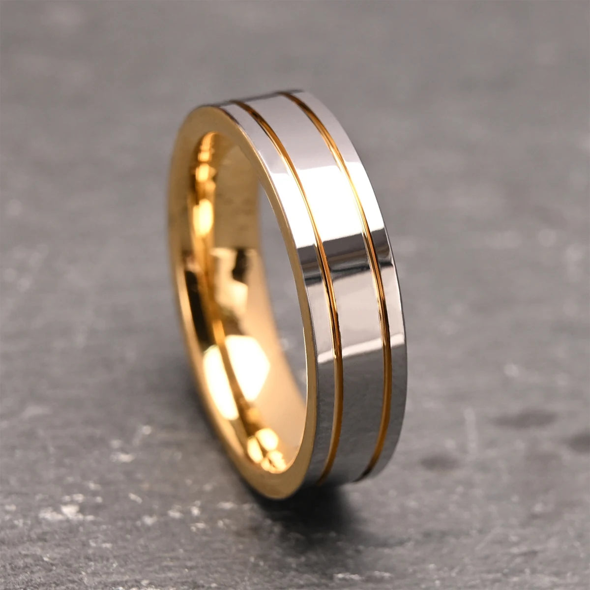 6MM tungsten carbide ring  Men's wedding bands couple engagement rings anillos bague homme pareja de compromiso fashion jewelry