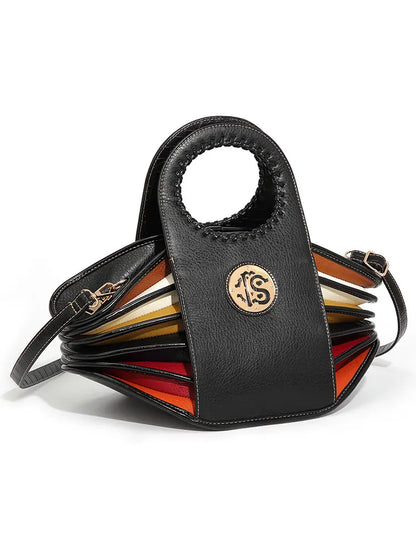 Shoulder Bag High-end Leather Purse Large Capacity Top Handle Crossbody