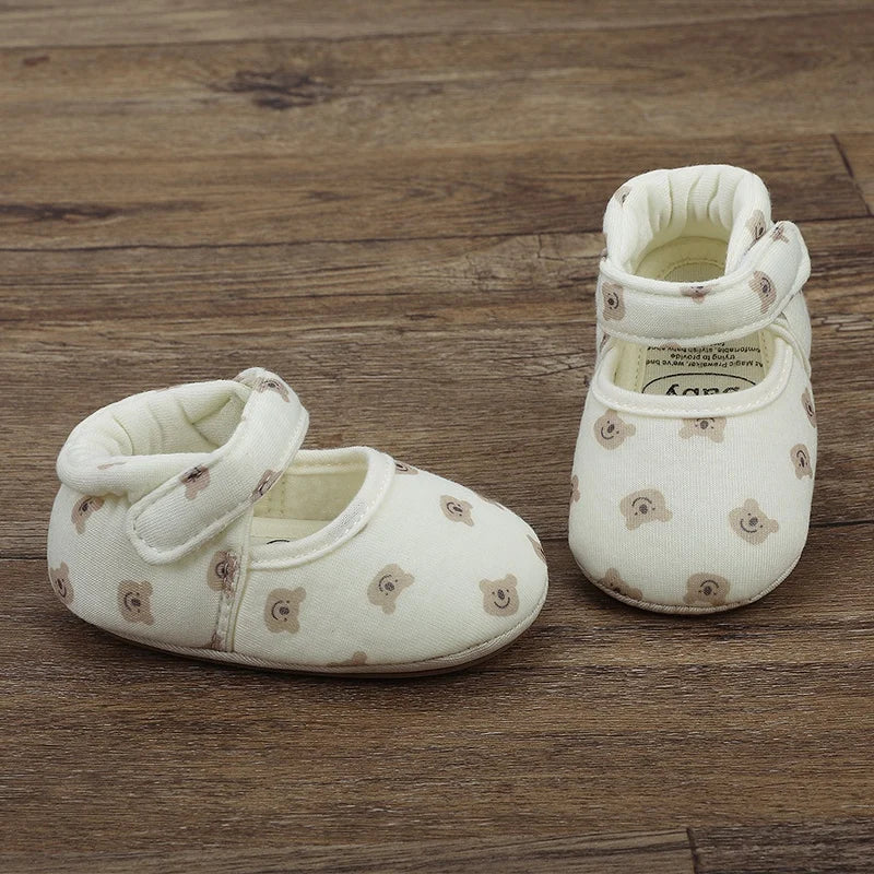 Cute Cartoon Bear Rabbit and Casual Baby Boys Shoes Baby Accessories 0-18 Months