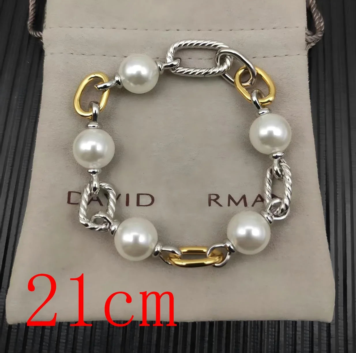 2025 New DY Bracelet Fashionable Simple Temperament Couple Bracelet Daily Wear Beaded Bracelet Men and Women Can Wear
