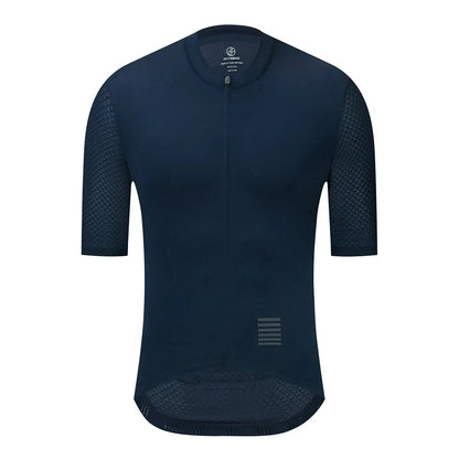 Men Cycling Jersey Short Sleeve Reflective Shirt Downhill Jersey Pro Team Mountain Bicycle