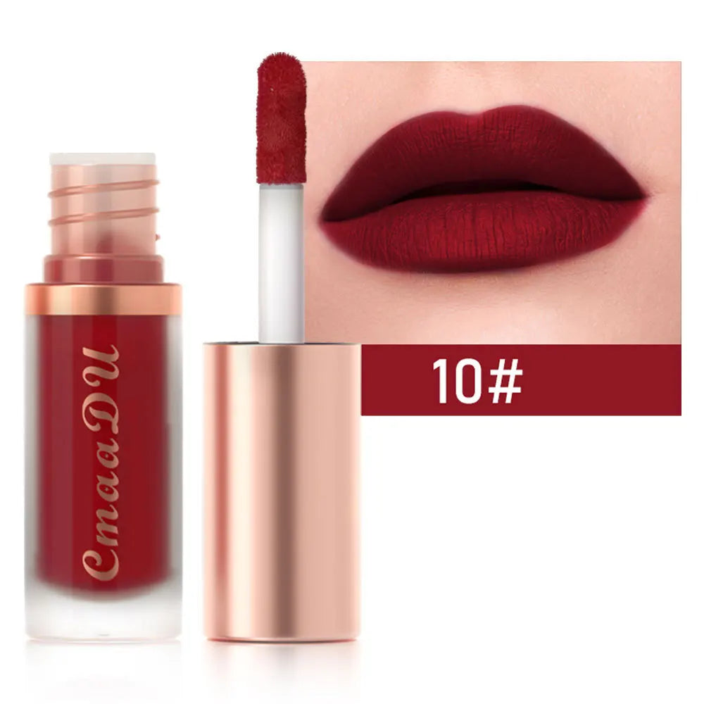 Velvet Matte Liquid Lipstick Waterproof Long Lasting Nonstick