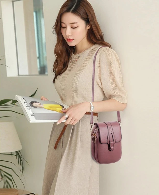 Women's Bag Mobile Phone Bag One-Shoulder Crossbody Bag is fashionable and versatile