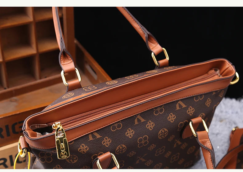 Light luxury brand women's bag fashionable, versatile and high-end handbag with large capacity