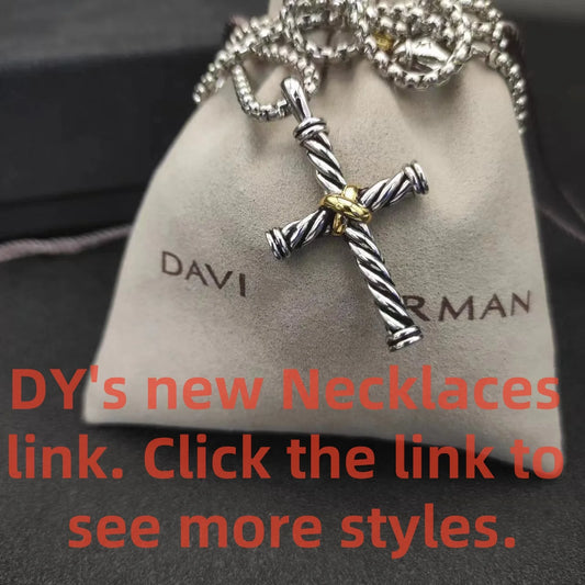 2025 New DY Classic Pendant Necklaces Elegant Versatile Designs for Suitable for Both Men and Women