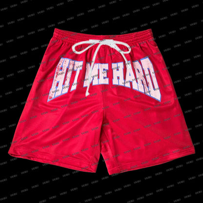 Summer New Arrivals Red Shorts For Women Billie World Tour Concert Same Style Short Pants Casual Quick Drying Beach Shorts