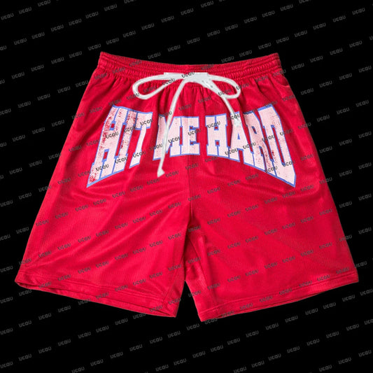 Summer New Arrivals Red Shorts For Women Billie World Tour Concert Same Style Short Pants Casual Quick Drying Beach Shorts