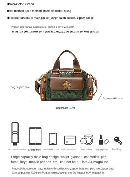 Brand Boston Women's Bag Handheld Pillow Bag Shoulder Crossbody Bag