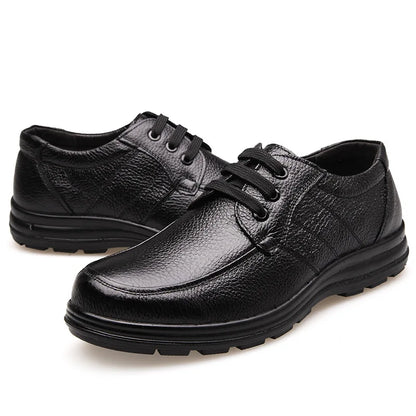 Genuine Leather Shoes Men Flats Fashion Soft Comfortable