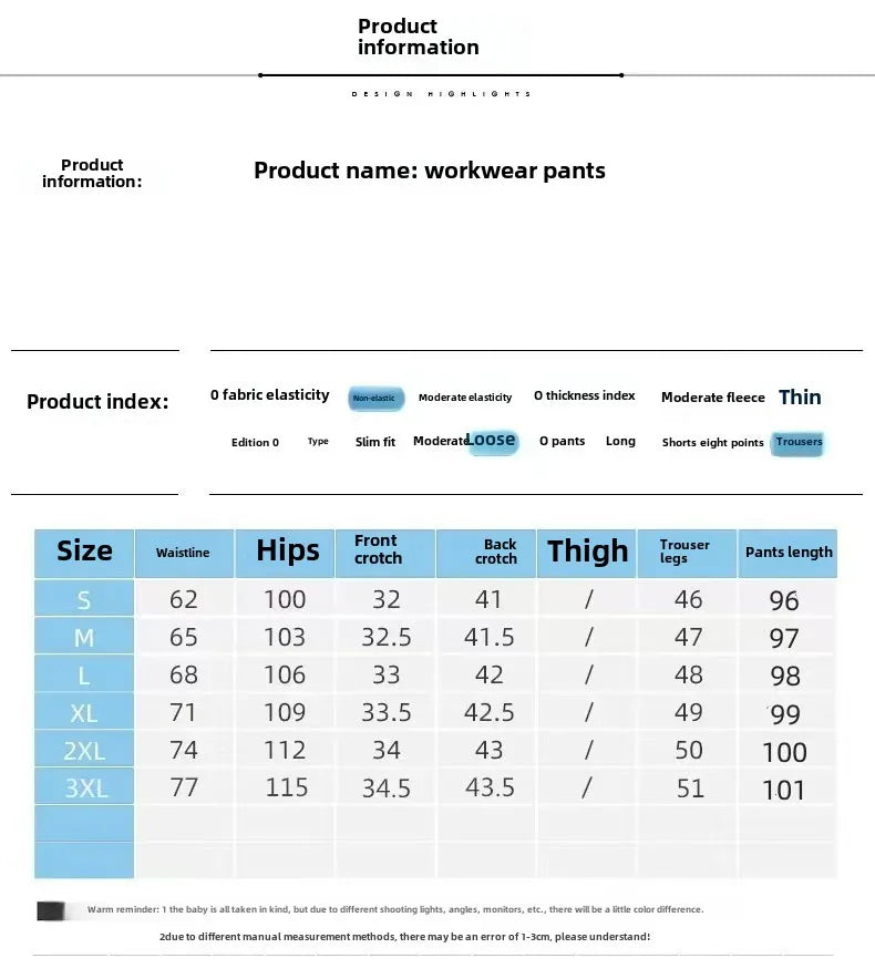 High-Waisted Cargo Pants Sweatpants Umbrella Design For Women