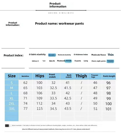 High-Waisted Cargo Pants Sweatpants Umbrella Design For Women