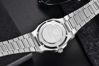 40MM Men's Watches Luxury Automatic Watch For Men Mechanical WristWatch Stainless Steel Sapphire glass