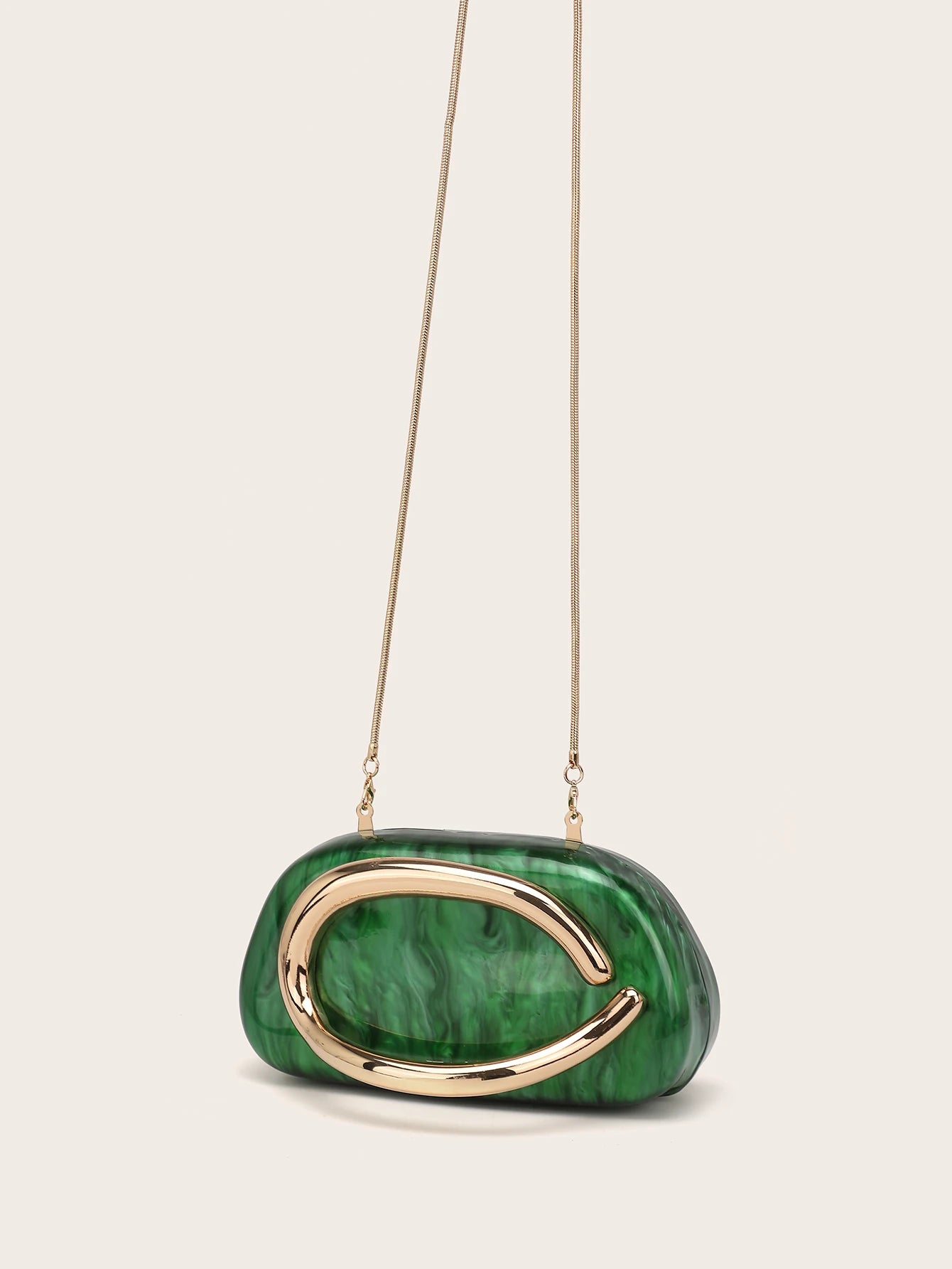 Luxury Evening Banquet Clutch Bag Bride Metal Shoulder Wedding Purse Party Crossbody Handbag