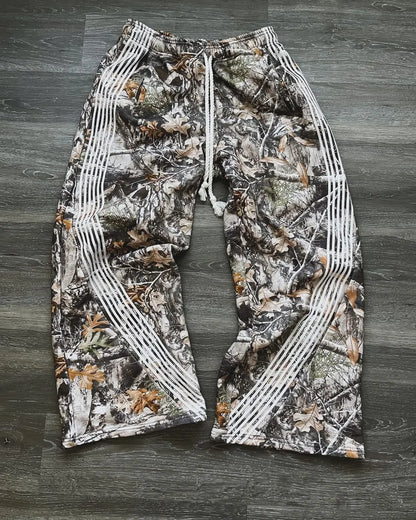 American Cartoon Graffiti Sweatpants Y2K Pants Mens Gothic Hip Hop Cartoon Baggy Elastic Waist Casual Trousers