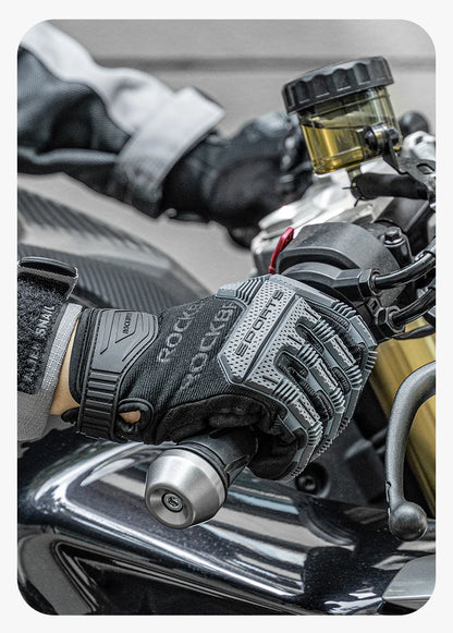 Cycling Gloves Tactical Gloves Thickened Pad Shockproof Breathable GEL Bike Motorcycle Winter Warmer Full Finger