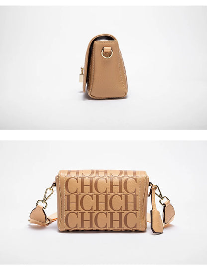 Fashionable Classic Light Luxury Design Exquisite Craftsmanship Women's New Shoulder Bag Letter PU Material Crossbody Bag
