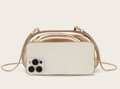 Luxury Evening Banquet Clutch Bag Bride Metal Shoulder Wedding Purse Party Crossbody Handbag