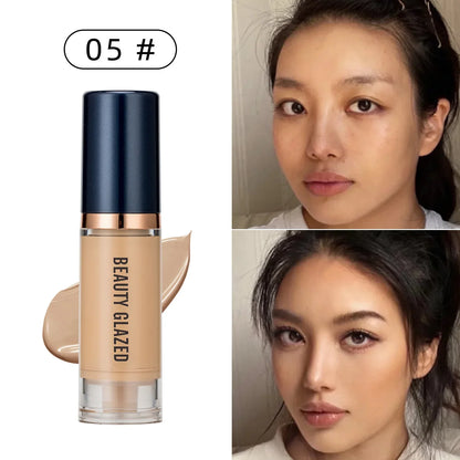 6ml Waterproof Matte Liquid Foundation Long Wear Oil-Control Face Full Coverage