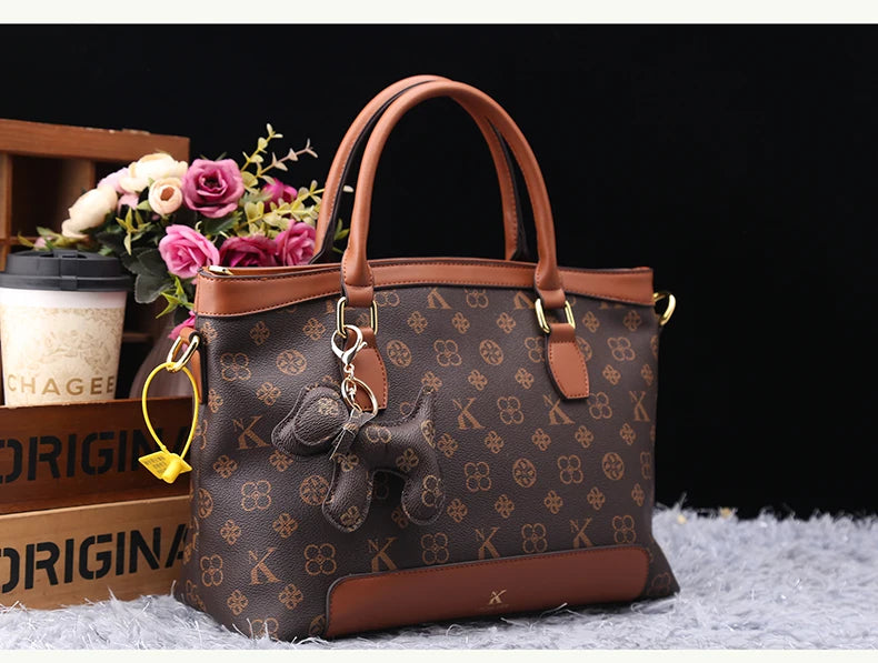 Light luxury brand women's bag fashionable, versatile and high-end handbag with large capacity
