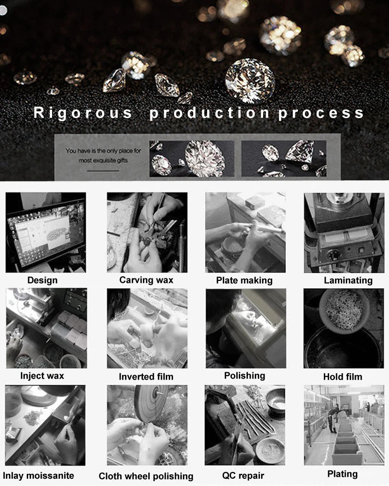 Smyoue Certified 1-5CT Moissanite Ring VVS1 Lab Diamond Solitaire Ring for Women Engagement Promise Wedding Band Jewelry Fine