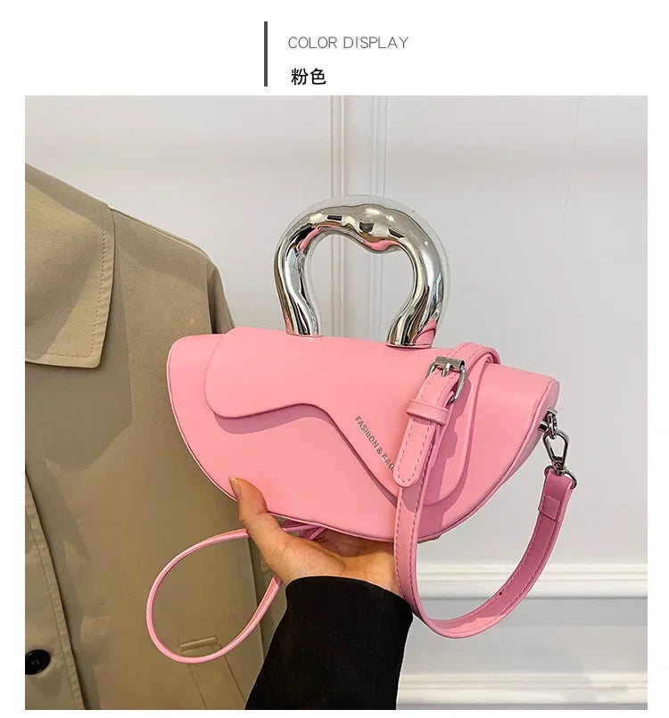 Solid Soft Shoulder Bag High Quality Bags for Women Hasp Interior Compartment Pu Women's Handbag