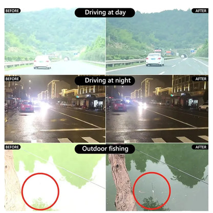 Men Photochromic Polarized Chameleon Glasses Change Color Sun Glasses Day Night Vision UV400