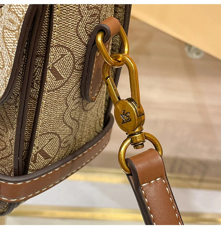 fashionable and versatile high-end handbag single shoulder crossbody bag