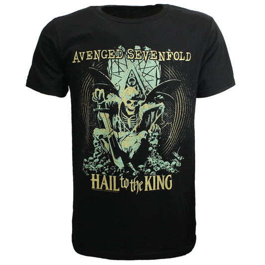 Avenged Sevenfold T-Shirt Men's and Women's Short Sleeve Vintage Street Band Y2k Brand T-shirt Summer Sports Tops Men Clothing