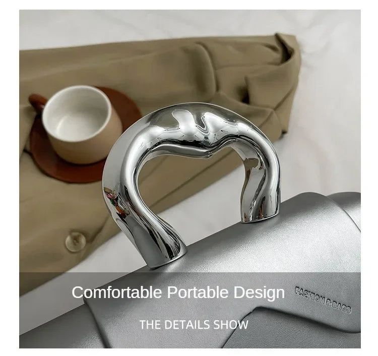 Solid Soft Shoulder Bag High Quality Bags for Women Hasp Interior Compartment Pu Women's Handbag