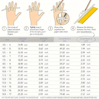 1pc S925 Sterling Silver with 5.4CT Moissanite American Street Hip Hop Cuban Ring, Unisex, Gemstone Jewelry | Gifts for Mother |