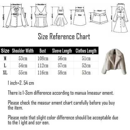 Winter Fur Coat Women Short Lazy Wind Fox Fur Jacket Cropped Fluffy
