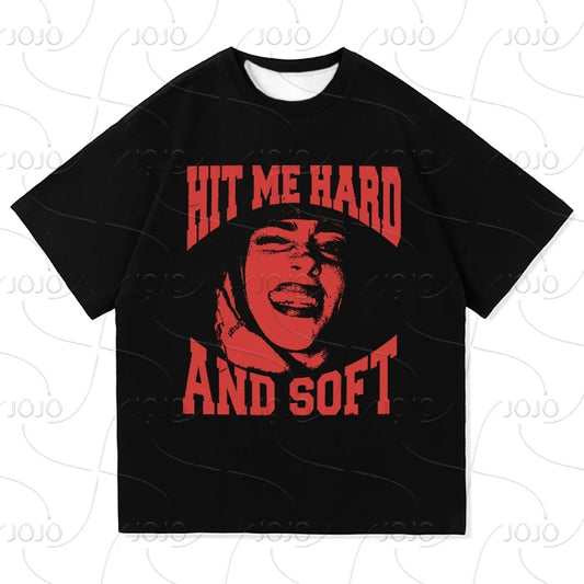 Bilie Eilish Hit Me Hard and Soft 2025 Tour T-Shirt YOU NEED A SEAT Retro Men/women Clothing Retro Harajuku Quick Dry Clothes