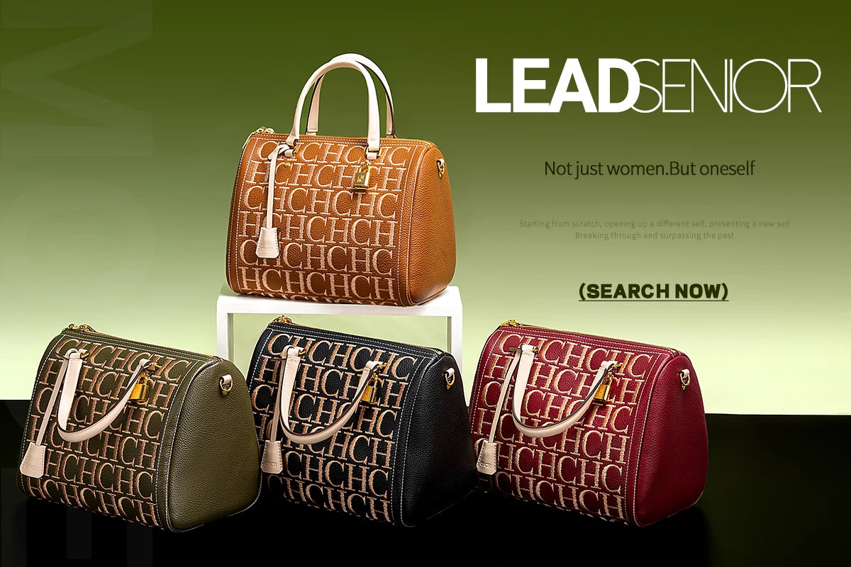 CHCH Women's Large Capacity Tote Bag Spring New Splicing Design Bag