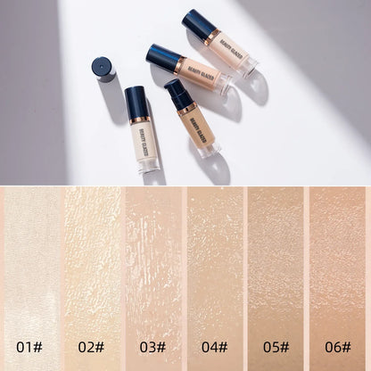 6ml Waterproof Matte Liquid Foundation Long Wear Oil-Control Face Full Coverage