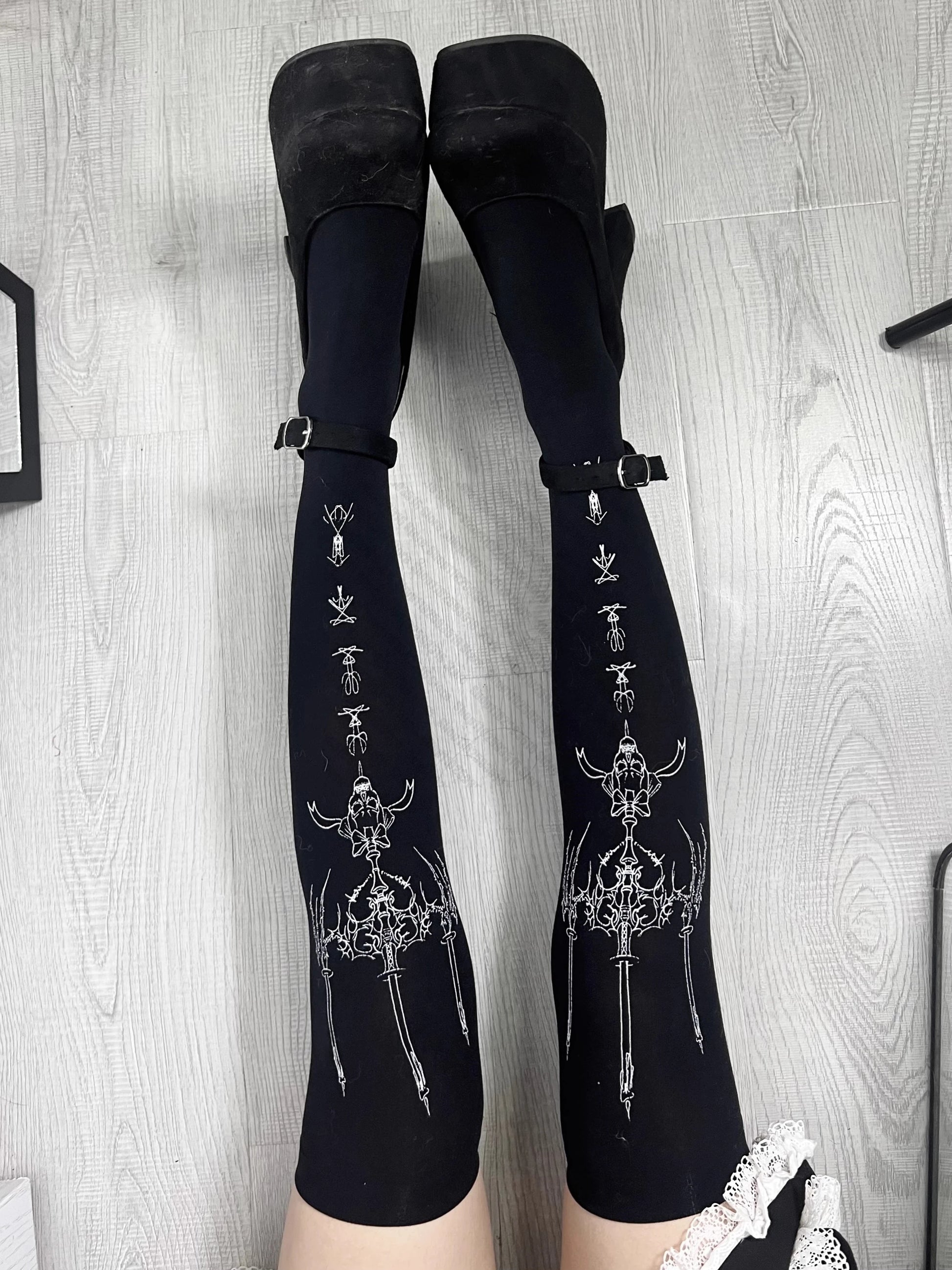 Goth cross Y2K Sweet Over Knee Long Nylon Calf Socks Thigh High Stockings 12 / One Size 13 / One Size 14 / One Size 12 / One Size-13 / One Size-14 / One Size-15 / One Size-16 / One Size-17 / One Size-18 / One Size-19 / One Size-4 / One Size-5 / One Size-6 / One Size-7 / One Size-8 / One Size-black / One Size-9 / One Size-10 / One Size-11 / One Size-C / One Size-B2 / One Size-B / One Size-A / One Size-D / One Size-1 / One Size-2 / One Size-3 / One Size-Khaki / One Size-White / One Size-