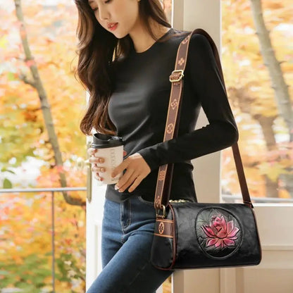 Casual Women Handbag Soft Leather Shoulder Crossbody Bags for Ladies Messenger Tote Bag
