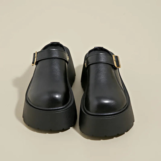 Thick Slippers Casual Shoes 1 Slip-on Baotou Half Slip-on Shoes