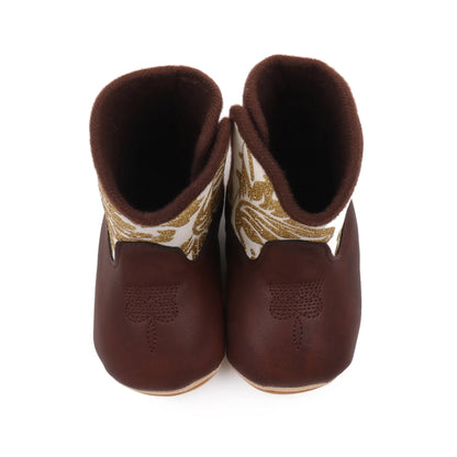 Baby Boots Made Of Soft PU and High-quality Cotton Short Boots With Rubber Soles and Anti Slip Baby