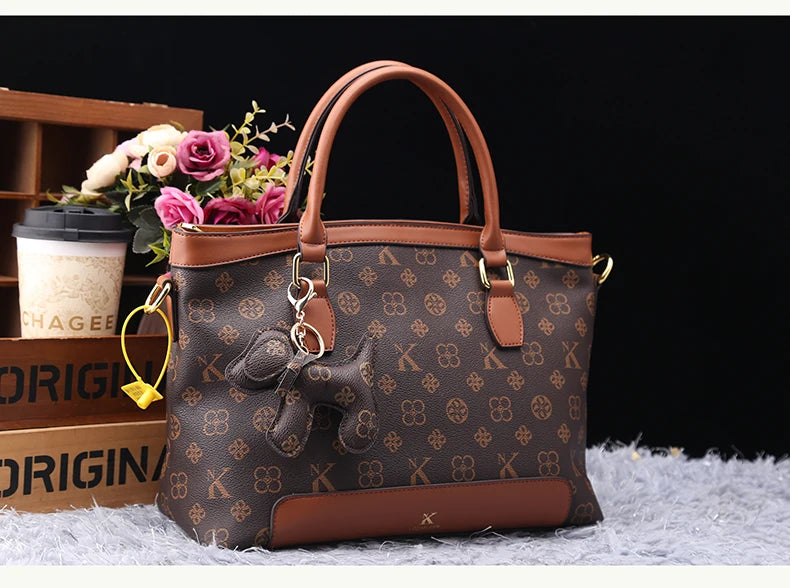 Light luxury brand women's bag fashionable, versatile and high-end handbag with large capacity